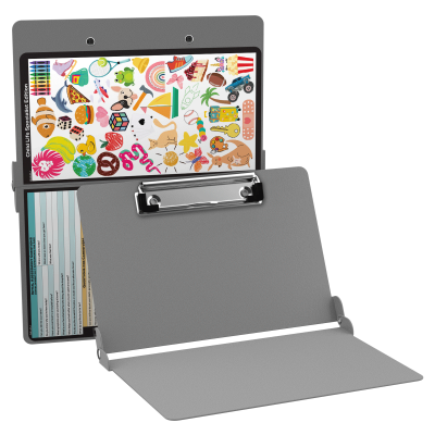 WhiteCoat Clipboard® - Silver Child Life Specialist Edition